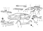007063110 Lamborghini Countach External Lining Rear Bumper Poster