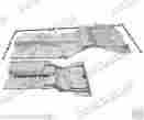 1046agwt Dynacorn 1969 Camaro Floor Pan Complete Assembly W Trunk 6 Inner Wheelhouse