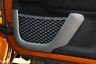 11157.21 Rugged Ridge Front Charcoal Door Net Trim Fit 804314250454