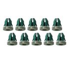 11932 Auveco Emblem Tube Tubular Barrel Nuts Stud Set Of Pcs