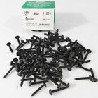 12116 Auveco Qty Phillips Flat Top Washer Head Screws Black