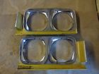 1234178 And 1234179 Buick Skylark Gs Gsx Stage Sport Wagon Headlight Bezels