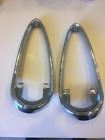 1326502 W Studebaker Nos Tail Light Housing Bezels