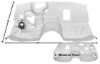 1461a Dynacorn Chevelle Firewall With Ac