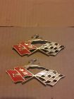 16390 Classic Chevy Impala Rear Side Quarter Panel Trim Emblem Cross