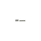 25-122074-1 Corvette Windshield Interior Trim Screws Black Eckler