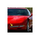 25-128978-1 Corvette Fog Light Screens Style Stainless Steel Eckler