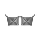 32-19998-1 Front Fender Splash Aprons Ford Passenger Painted Black Eckler