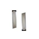 33-328878-1 Power Portal Hood Wing Vents Chrome Upper Black Lower With