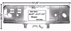 3709wt Dynacorn 1966 Bronco Radiator