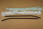3954590 3954589 Gm Nos Corvette Convertible Lh Rh Outer Window Seals Felt