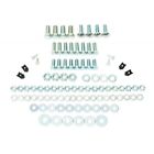 40-164818-1 Full Size Chevy Bumper Mounting Kit Rear Show Quality Eckler