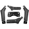 50-207887-1 Chevelle Rear Bumper Brackets Except Wagon Applications Eckler