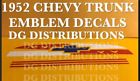 52cted Dg Distributions 1952 Chevy