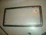 54321 Gm Corvette Oem Factory Issue Stainless Steel License Plate Frame