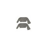 57-130822-1 Chevy Control Arm Dust Shields Eckler