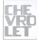 61-156084-1 Chevy Truck Tailgate Letters Chrome Step Side Eckler