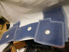 62-67 Aftermarket New Early Chevy Impala Oem Type Blue Floor Mats