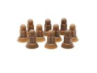 8590 Trim Parts Pontiac Plastic Hex Nut Fasteners Package Of