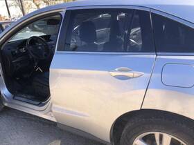 67550tx4a90zz Acura 2013-2018 Rdx Rear Side Door Nh700m Silver Left Driver Electric 832049