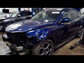 130.al1318 Alfa-romeo Puerta 17 18 19 Stelvio Driver Left Rear Door Pbs Blue
