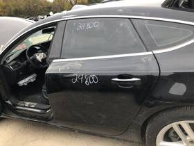 4g8833051a Audi 2012-2017 A7 Rear Side Door Left Driver A2 Black Without Laminated Glass 90767