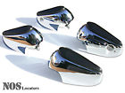 Bhh379 Bhh377 Bhh378 Aftermarket Mgb Rubber Face Chrome Overrider Set Of New Sale