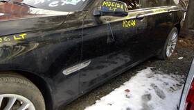 120-50510cl Bmw Local Pickup Only Driver Left Front Door Single Pane Glass Fits 09-15 750i