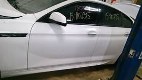 120-60460l Bmw White Driver Front Door 4 Gran Coupe Fits 13-19 640i 10302477