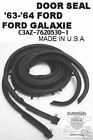 C3az-7620530-1 Metro Molded Ford Monterey Montclair Parklane Door Seals Pair