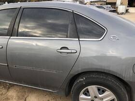 130-01022al Chevrolet Driver Rear Side Door Vin W 4th Digit Limited Fits 06-16 Impala 833673