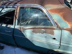 130-01797bl Chevrolet Local Pickup Only Driver Left Rear Side Door Sedan Manual Fits 65-66