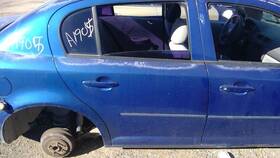 130-02968br Chevrolet Local Pickup Only Passenger Right Rear Side Door Manual Fits 05-10 Cobalt 6392