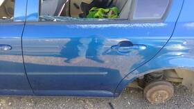 130-02969bl Chevrolet Local Pickup Only Driver Left Rear Side Door Manual Fits 05-10 Cobalt 639242