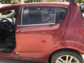 130-03005al Chevrolet 2012-2014 Chevy Sonic Rear Side Door Left Driver Red Hatchback Electric 820853