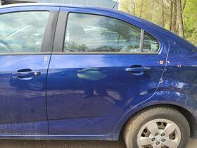 130-03007bl Chevrolet Driver Left Rear Side Door Sedan Manual Fits 12-19 Sonic 2243722