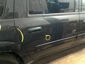 130-02843r Chevrolet Truck Puerta Passenger Rear Side Door 129 Inch Wb Fits 02-04 Trailblazer Ext 10208100