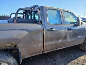 130-03139br Chevrolet Truck Passenger Rear Side Door Classic Style Fits 14-19 Sierra 1500 Pickup 1393357