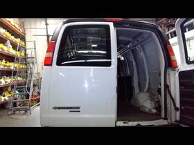 140-02672al Chevrolet Truck Driver Rear Back Door With Window Stationary Fits 96-18 Express 2500 Van 1418051