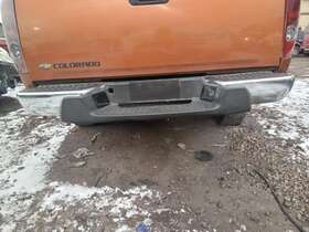 190-01997a Chevrolet Truck Local Pickup Only Rear Bumper Without Trailer Hitch Chrome Fits 04-12 Canyon 1