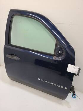 25796673 Chevrolet Truck 07-09 Gmc Sierra 1500 Pickup Rh Passenger Front Right Door Electric Blue