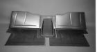 Cv203 Direct Sheetmetal Chevy Pu Truck Front Floor Board Kit