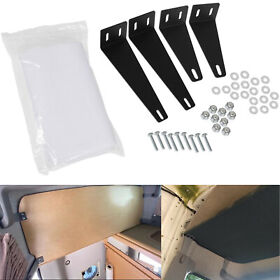 Bon-2007 Diy Van Headliner Shelf Kit For Mercedes Sprinter High Roof 2007-2018 Upfitting