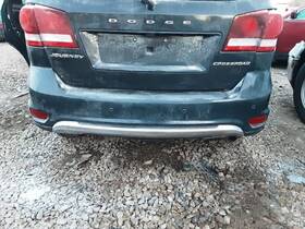 190-00804c Dodge Local Pickup Only Rear Bumper 1 Piece Cover Single Exhaust Fits 11 14-2