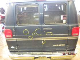 140-02709a Dodge Truck Rear Back Door Double Right-hinged With Window Fits 97-03 1500 Van 9749008