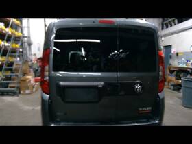 140-03015fl Dodge Truck Driver Rear Back Door Glass Panel In Fits 15-17 Promaster City 1525724