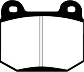 Ud961 Ebc Ultimax2 Rear Brake Pads For Infiniti G35 And Nissan 350z Oe Replacement