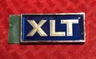 Eotz-1050398-b Blue Nos Oem Ford Truck Cab Side Xlt Emblems
