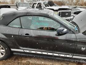 120-05576br Ford Local Pickup Only Passenger Front Door Electric Convertible Fits 05-09 Mustang