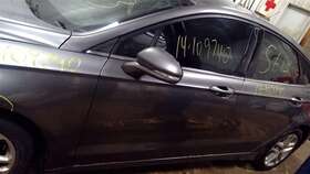 120-05640al Ford Driver Left Front Door Without Acoustic Glass Fits 13-20 Fusion